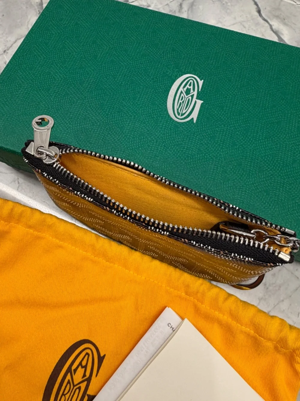 Goyard Nano Senat Key Pouch